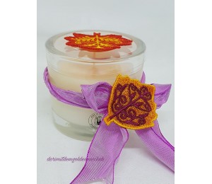 Stickserie ITH - FSL und Organza Blätter